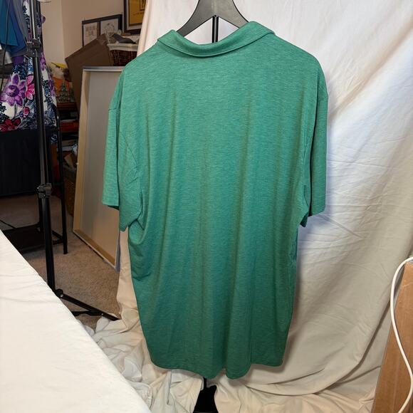 George Mens green polo shirt.  Size XL.  business casual. golf. tennis - Picture 6 of 6
